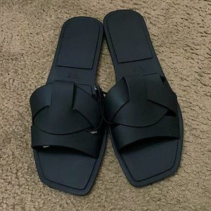 Zara men’s black sandals